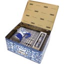 Geschenkbox Dolce & Gabbana Moka Express 3 Tassen Blu Mediterraneo + 3 Espressobecher und Rührstäbchen - 1 Stk.