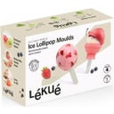 Lékué Stampo per Ghiaccioli a Sfera - Set da 4 - Mixed