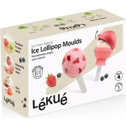 Lékué Stampo per Ghiaccioli a Sfera - Set da 4 - Mixed