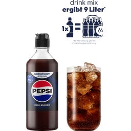 Sodastream Pepsi Zero Zucker Drinkmix - 440 ml