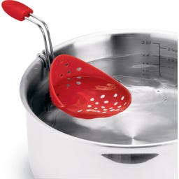 Silikon-Eier-Pochierer - rot,  2er Set - 1 Set
