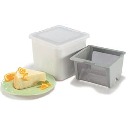 Preparatore di Formaggio Fresco da Yogurt - Bianco
