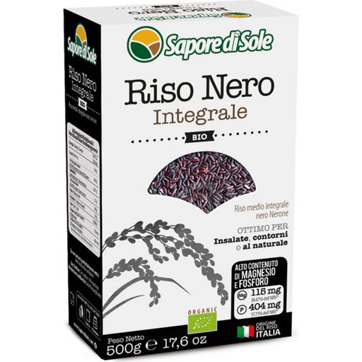 Sapore di Sole Fekete teljes kiőrlésű rizs - 500 g
