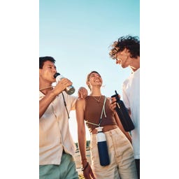 Insulated Blazing Black x Flip Straw - 580 ml - 1 Stk.