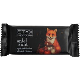 Chocolate Amargo Bio com Ganache de Maçã e Canela - 70 g
