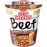 NISSIN Cup Noodles Beef Aromatic Spicy Soup