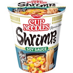 NISSIN Cup Noodles Shrimps Soy Sauce - 63 g