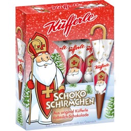 Küfferle Čokoladni dežnički Miklavž, 4 kosi - 54 g