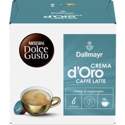 Dolce Gusto Dallmayr Crema d'Oro Caffé Latte - 16 Kapseln