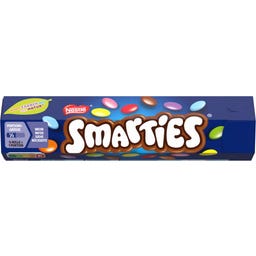 Smarties Koker met chocoladelenzen