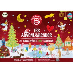 TEEKANNE Calendrier de l'Avent bio, Grand Format - 1 pcs.