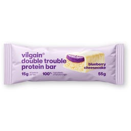 Vilgain Double Trouble Proteinriegel - Blaubeer-Käsekuchen