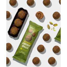 Vilgain Organic Plant Protein Energy Balls - Pistachios