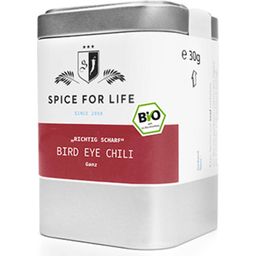 Spice for Life Organic Bird's Eye Chilli - Whole - 30 g