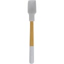 Pebbly Silikon Löffelspachtel Mini 21 cm - Hellgrau