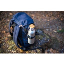 Bambaw Butelka ze stali nierdzewnej, 1000 ml - Natural Steel