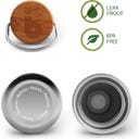 Elegantní lahev z nerezové oceli (1 000 ml) - Natural Steel