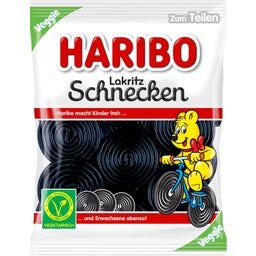 Haribo Lakritz-Schnecken - 175 g
