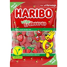 Haribo Wilde Erdbeeren Vegan - 175 g