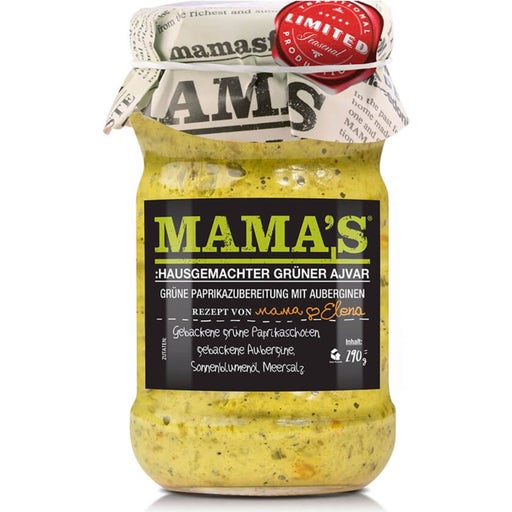 MAMA's Green Ajvar Mild - 290 g