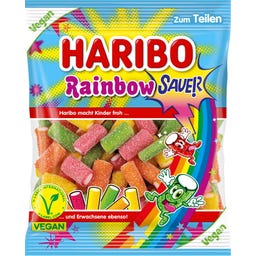 Haribo Rainbow Sauer Vegan - 160 g