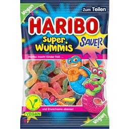 Haribo Super Wummis Sauer Vegan - 175 g