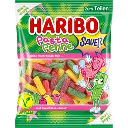 Haribo Pasta Penne Sauer Vegan - 160 g