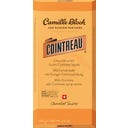 Czekolada z nadzieniem likierowym - bez skorupki cukrowej, cointreau - likier pomarańczowy (100 g)