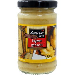 Exotic Food Ingwer, gehackt in Sojabohnenöl - 100 g