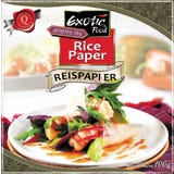 Exotic Food Reispapier rund, 22 cm