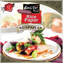 Exotic Food Reispapier rund, 22 cm - 100 g