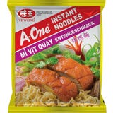 A-One Instantnudeln ger&ouml;stete Ente