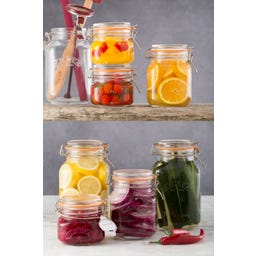 Kilner Frasco para Conservas com Base Quadrada - 1 l