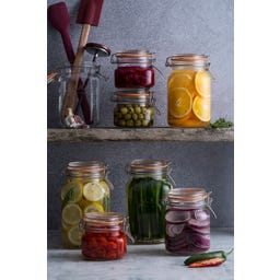 Kilner Frasco para Conservas com Base Quadrada - 1 l