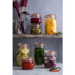 Kilner Frasco para Conservas com Base Quadrada - 1 l
