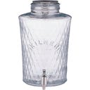 Szklany dyspenser do napojów z kranikiem, 8 l - 1 szt.