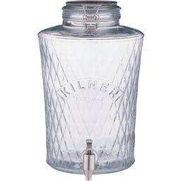 Szklany dyspenser do napojów z kranikiem, 8 l - 1 szt.