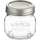 Tarka drobna ze słoikiem do przechowywania - 250 ml