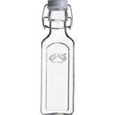 Kwadratowa butelka do wekowania z zamknięciem pałąkowym - 300 ml