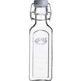 Einkochflasche mit B&uuml;gelverschluss, eckig