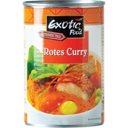 Exotic Food Rote Currysuppe, servierfertig - 400 ml