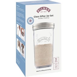 Kilner Słoik z pokrywką z sitkiem, 0,5 l