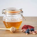 Kilner Słoik na miód z łyżką do miodu, 400 ml
