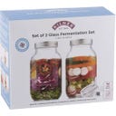 Kilner Kit de Fermentação - 2 frascos de 1 L