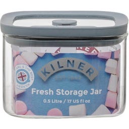 Kwadratowy słoik do przechowywania FRESH STORAGE - 0,5 l