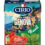 Cirio Pastasauce Genova mit Basilikum