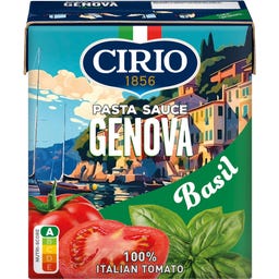 Cirio Pastasauce Genova mit Basilikum - 340 g