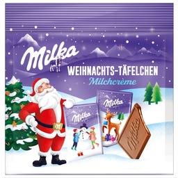 Milka Christmas Mini Chocolate Bars - 150 g