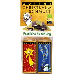 Zotter Schokoladen Bio Christbaumschmuck Festliche Mischung - 85 g