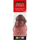 Bio Nikolo & Krampus Hohlfiguren Dunkle Schoko & Himbeer-Kokos